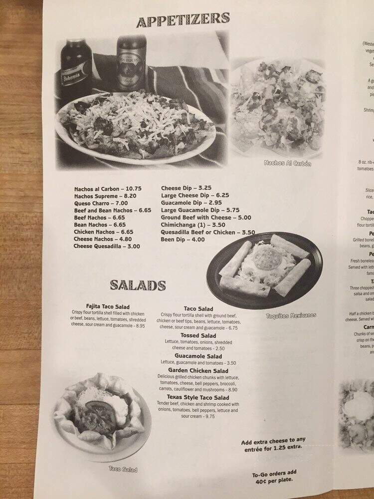 La Pinata Mexican Restaurant - Meridian, MS menu_pic