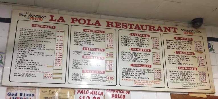 La Pola Restaurant - West New York, NJ