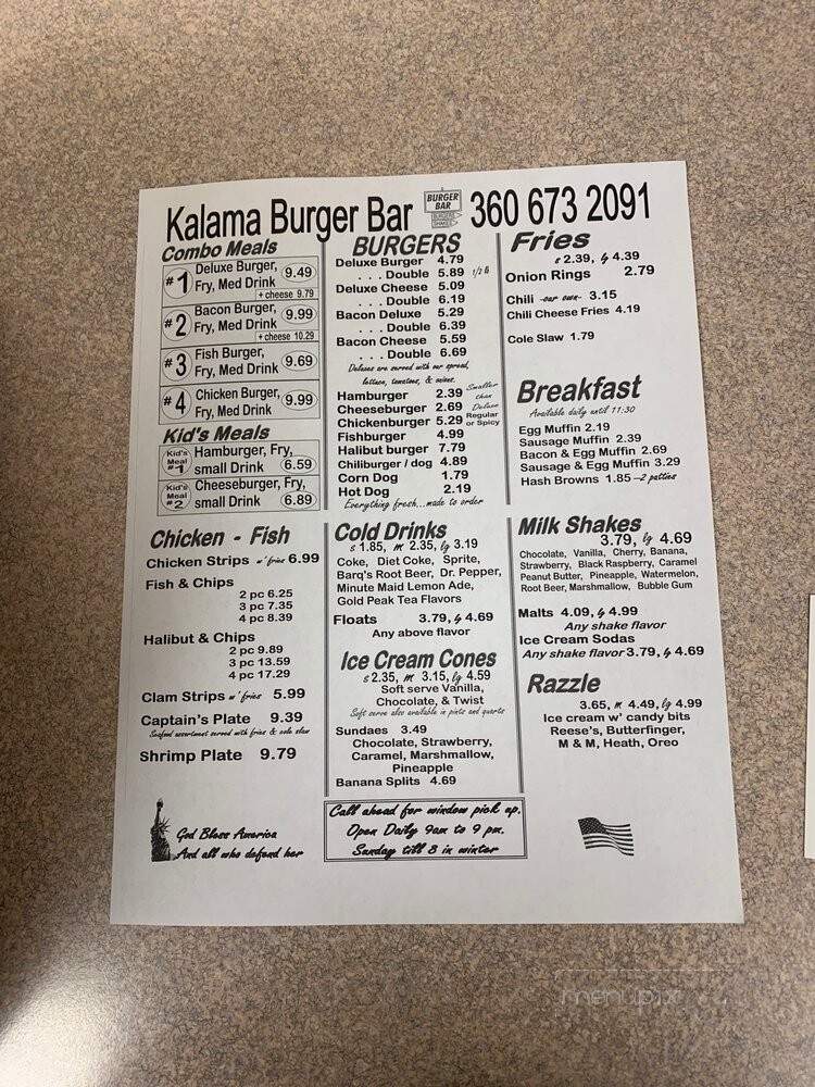 Kalama Burger Bar - Kalama, WA