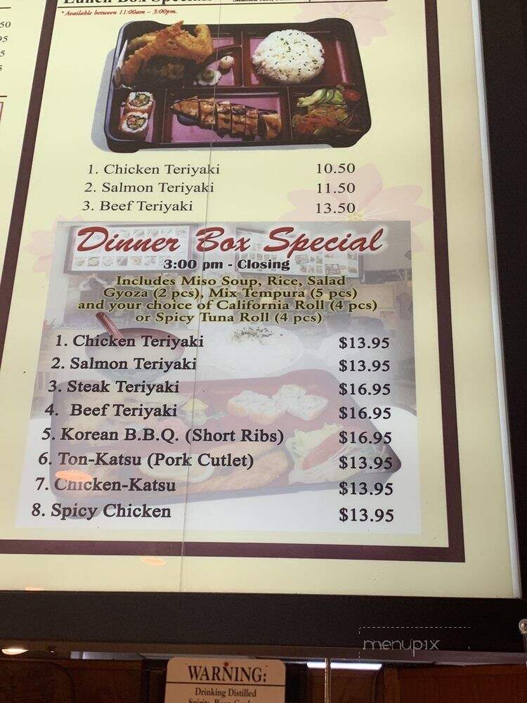 Fisherman's House - Oxnard, CA menu_pic
