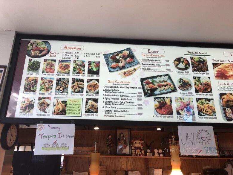 Fisherman's House - Oxnard, CA menu_pic