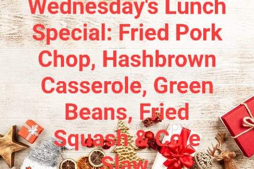 Hank's Family Diner - Hohenwald, TN menu_pic