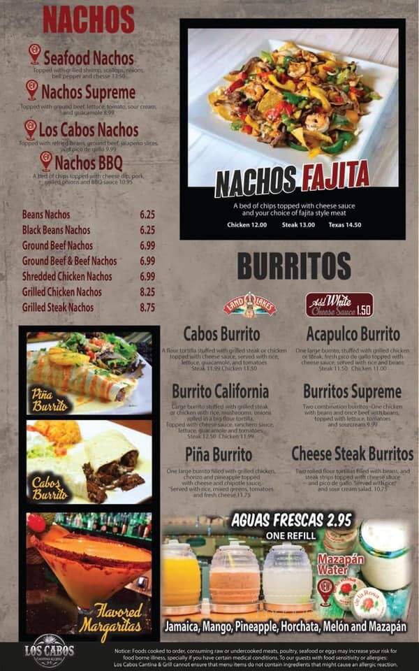 Los Cabos - Wichita, KS menu_pic