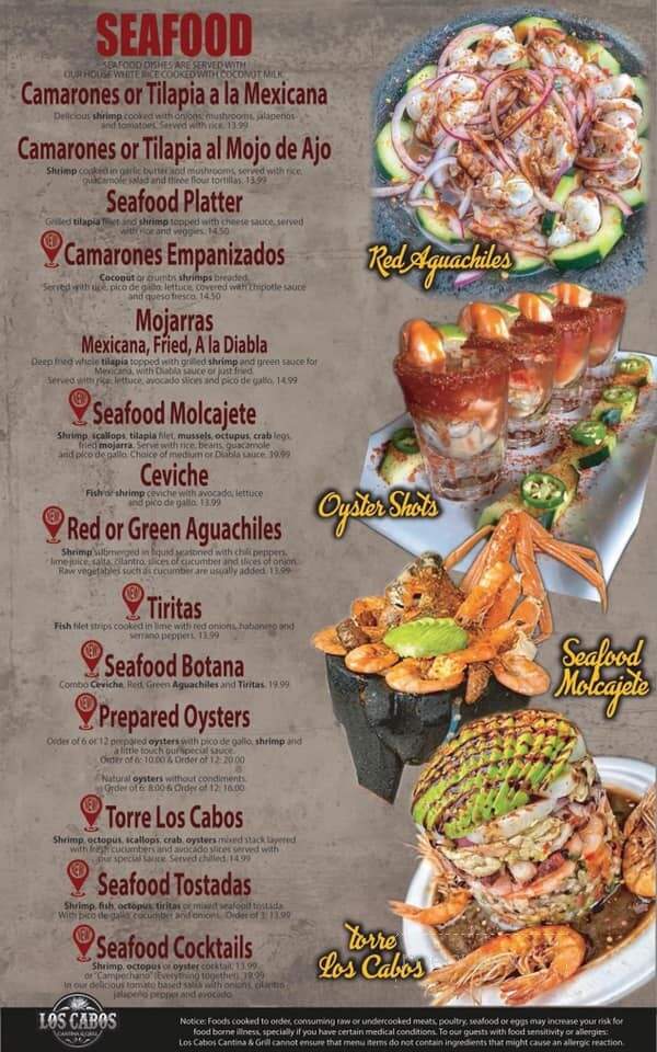Los Cabos - Wichita, KS menu_pic