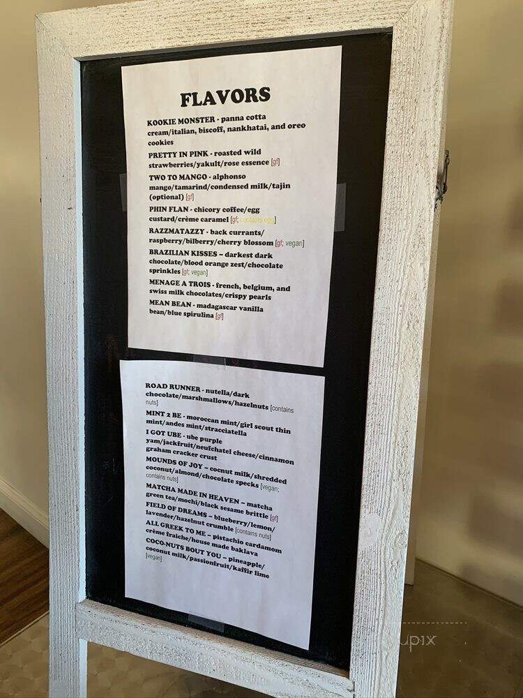Eli's Ark - Chicago, IL menu_pic