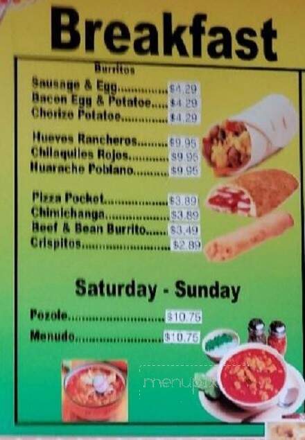 Mi Cocinita & Groceries - Ephrata, WA menu_pic