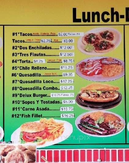 Mi Cocinita & Groceries - Ephrata, WA menu_pic