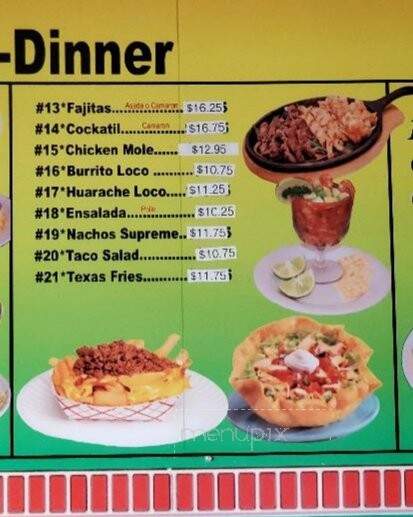 Mi Cocinita & Groceries - Ephrata, WA menu_pic
