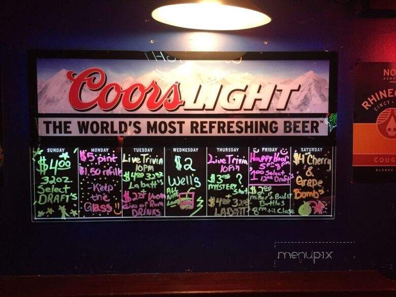 Fieldhouse - Dayton, OH menu_pic