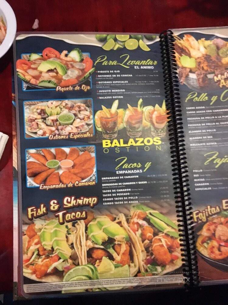 Mariscos Las Islas Marias - Salem, OR menu_pic