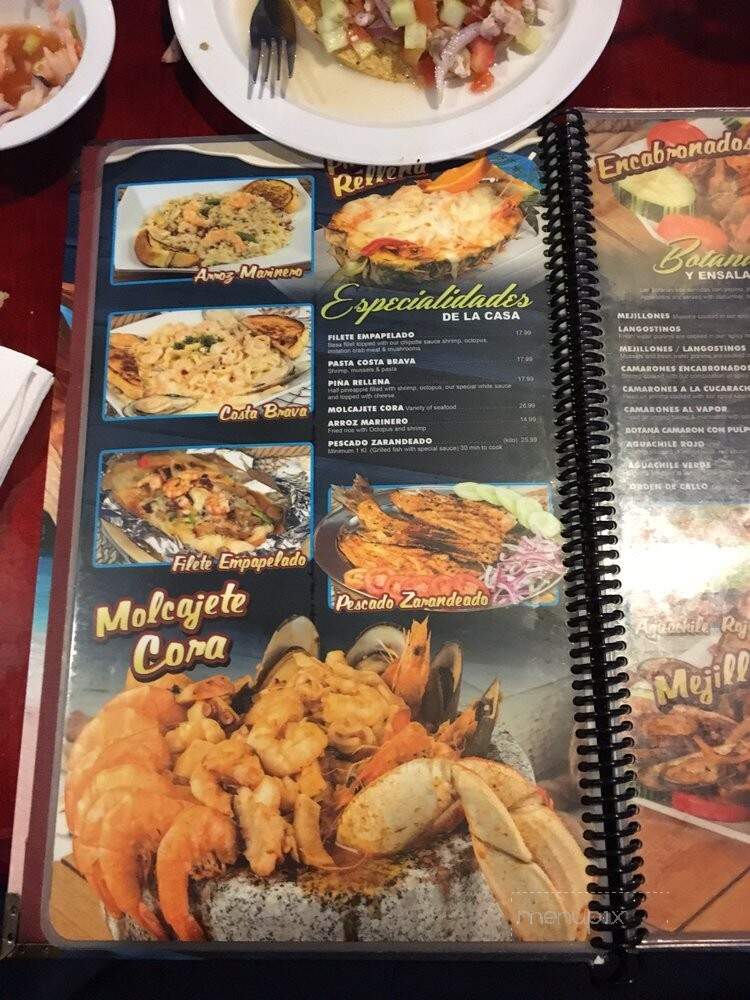 Mariscos Las Islas Marias - Salem, OR menu_pic