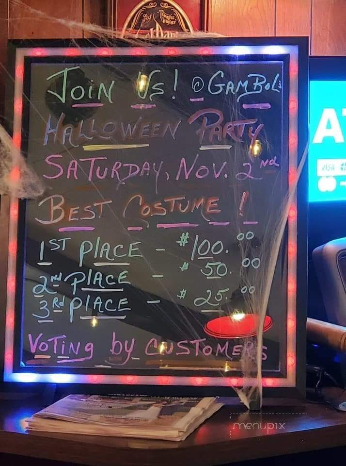 Gambol's Cafe - Upper Darby, PA menu_pic