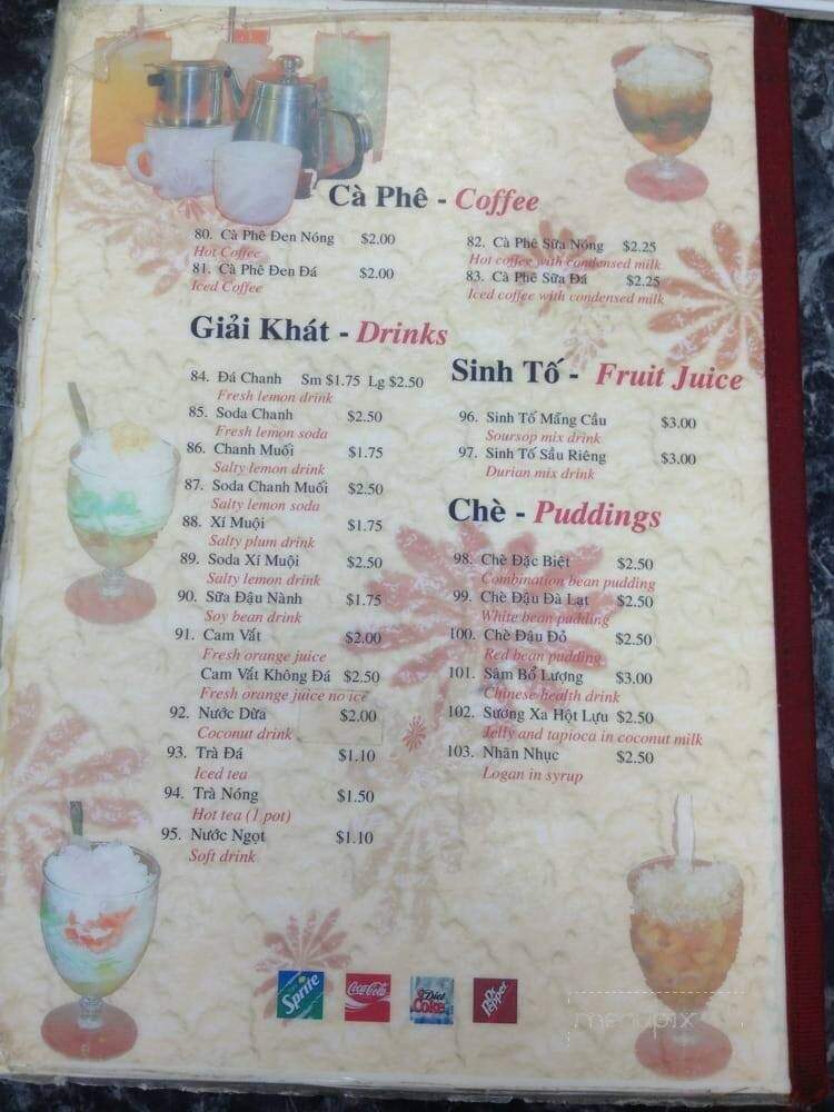 Pho 21 Menu in Houston, TX | Order Delivery & Reviews