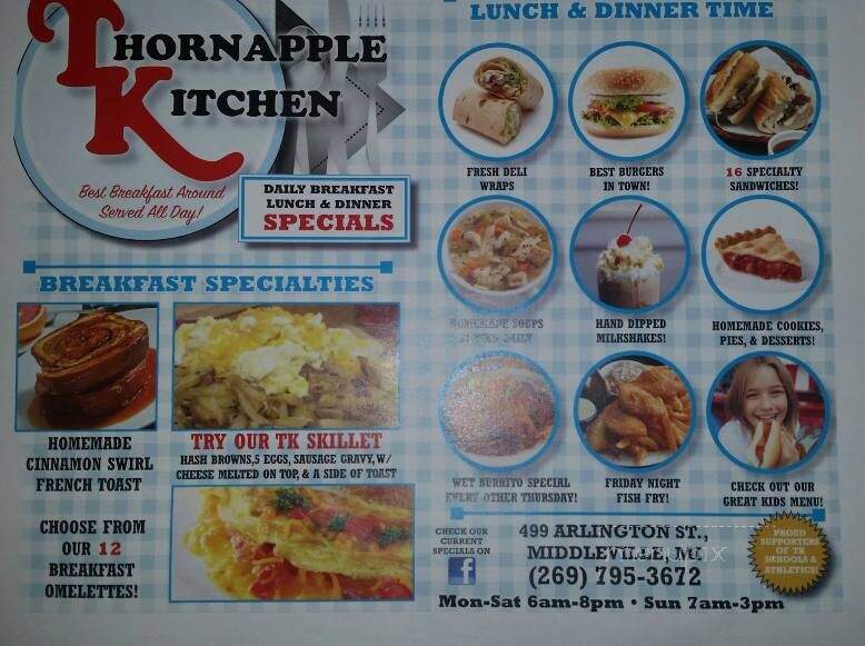 Thornapple Kitchen - Middleville, MI menu_pic