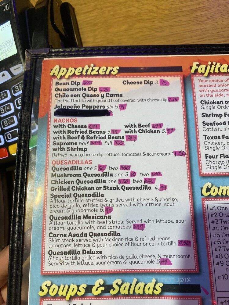 Chimichanga Mexican Restaurant - Saint Louis, MO menu_pic