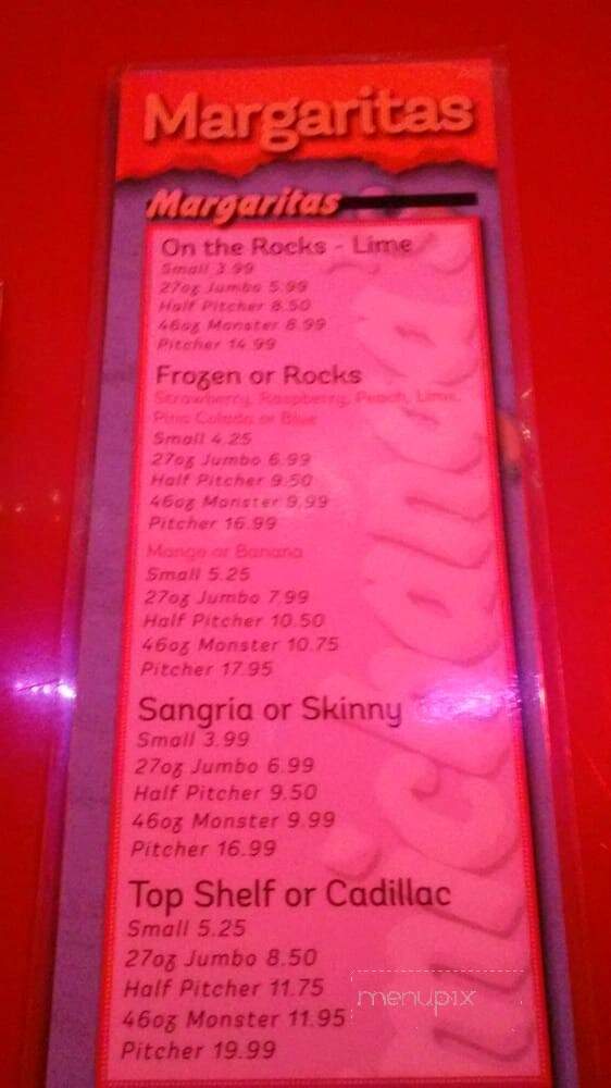 Chimichanga Mexican Restaurant - Saint Louis, MO menu_pic