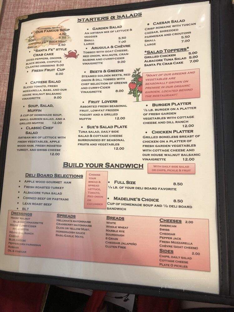Main St Ice Cream Parlor - Chestertown, NY menu_pic