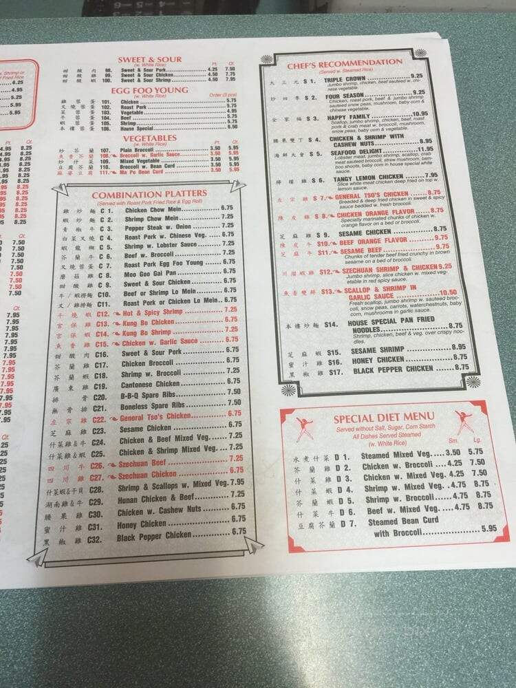 China Wok - Lumberton, NC menu_pic
