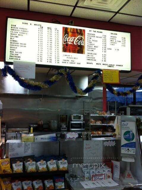 Simon's - Williston, VT menu_pic