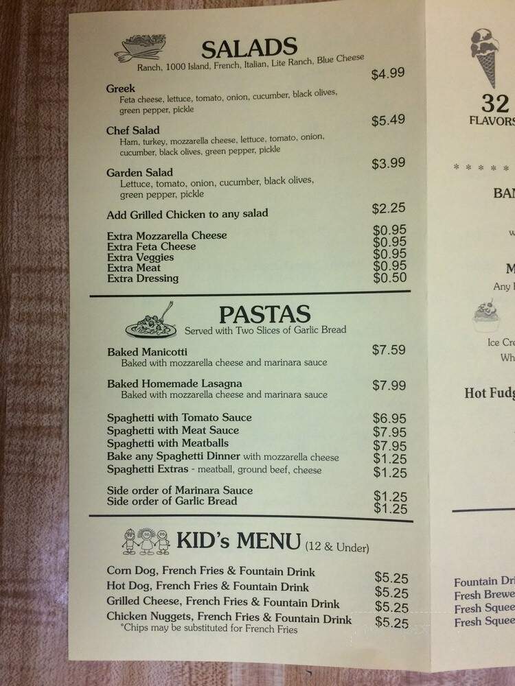 Sandston Bistro & Shake - Sandston, VA menu_pic