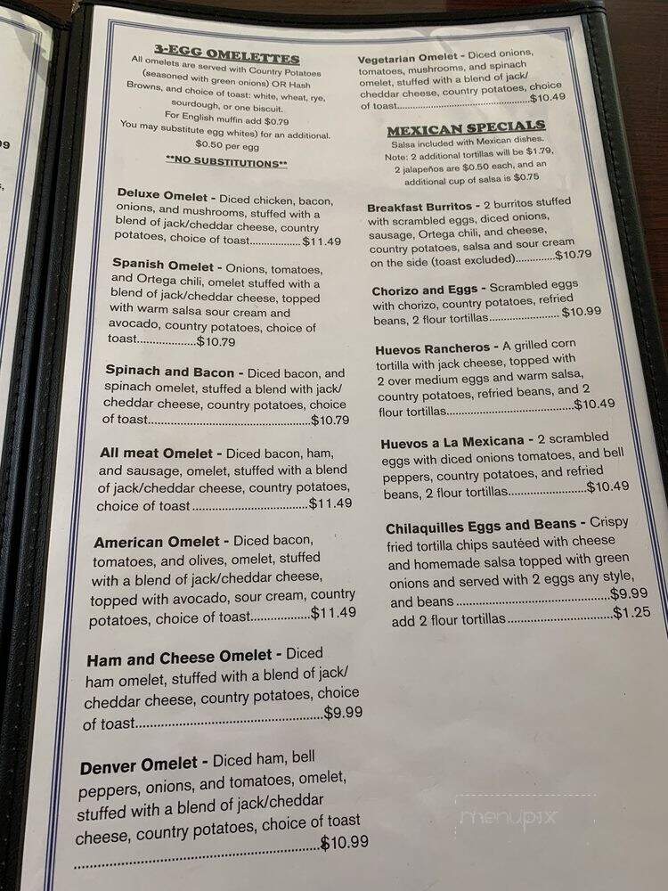 Duck Nook - Stockton, CA menu_pic