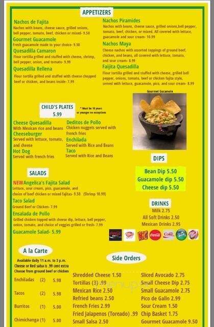 Riviera Maya - Benton, AR menu_pic