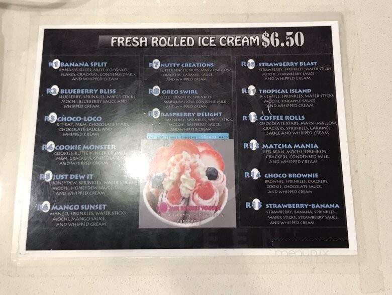Coco Cane Juice and Ice Cream - Sacramento, CA menu_pic