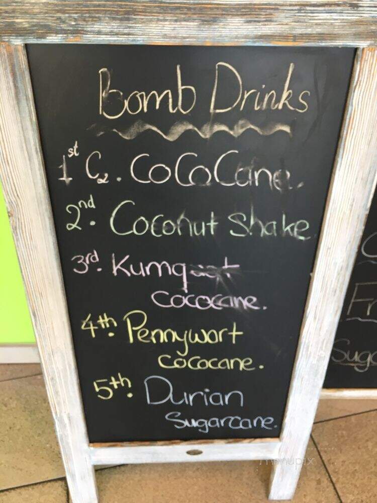Coco Cane Juice and Ice Cream - Sacramento, CA menu_pic