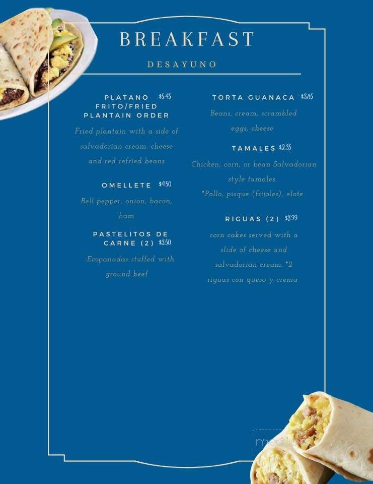 Cristo Rey Restaurant & Bakery - Dickinson, TX menu_pic