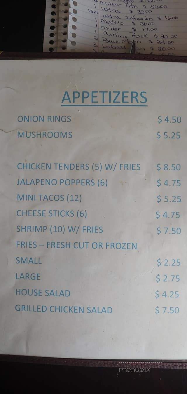 Creekside Inn - Orwell, OH menu_pic