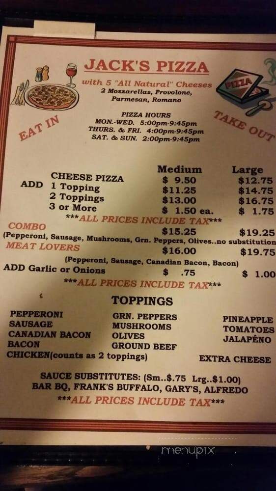 Kapowsin Ale House & Grill - Graham, WA menu_pic