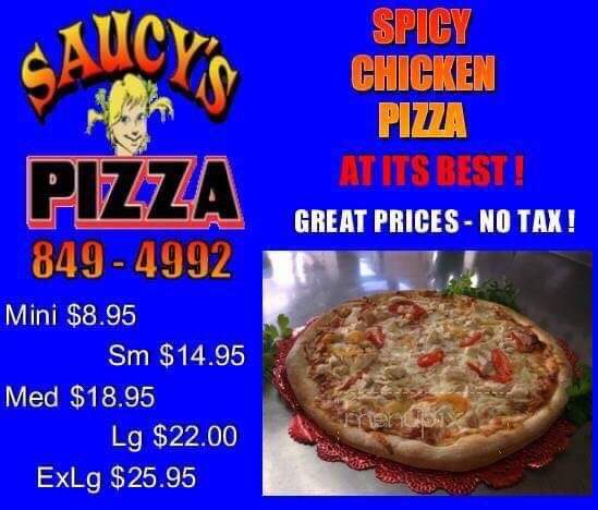 Saucy's Pizza - Glace Bay, NS