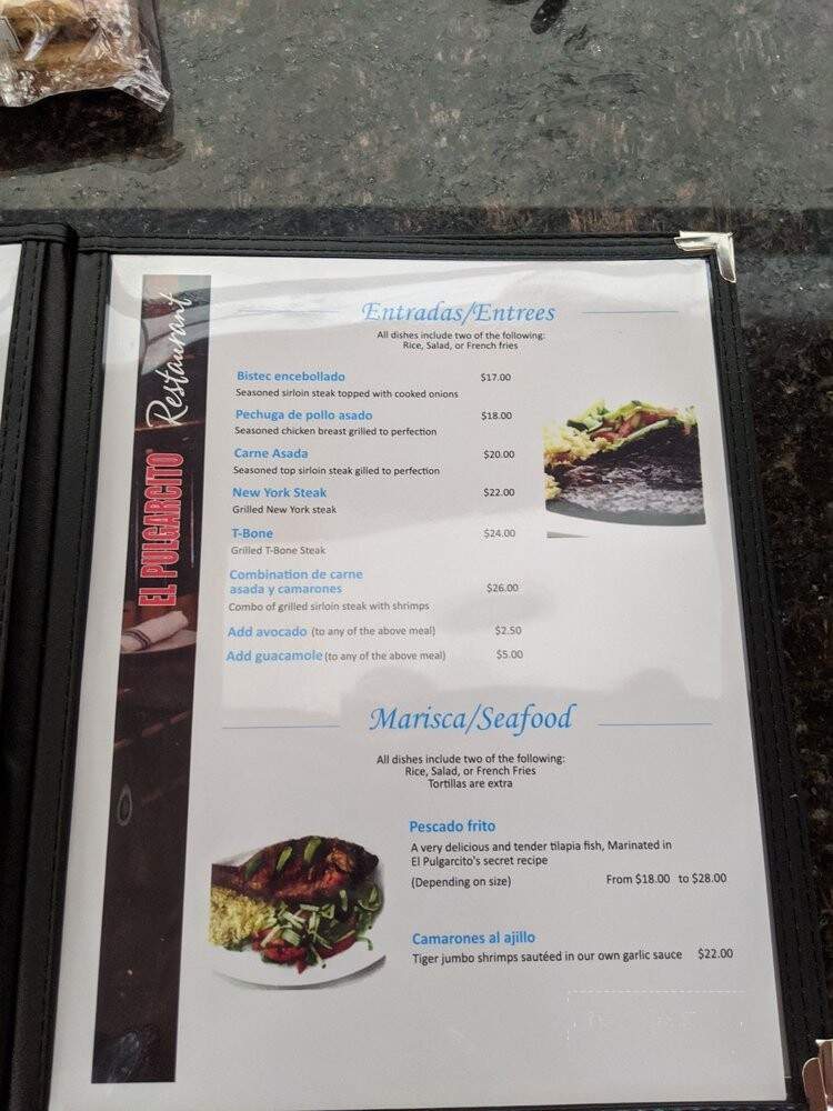El Pulgarcito - Toronto, ON menu_pic