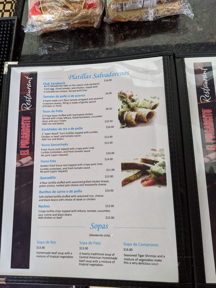 El Pulgarcito - Toronto, ON menu_pic