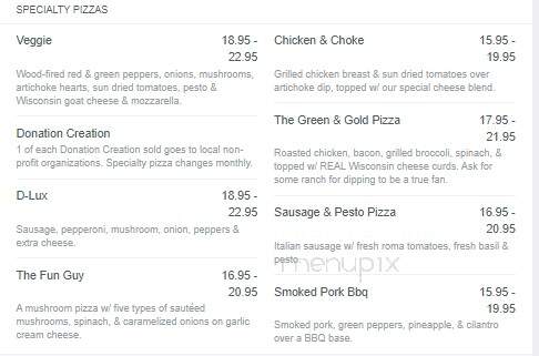 Loons Nest Restaurant - Vergas, MN menu_pic