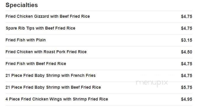 Vip Chinese Restaurant - Lakewood, NJ menu_pic