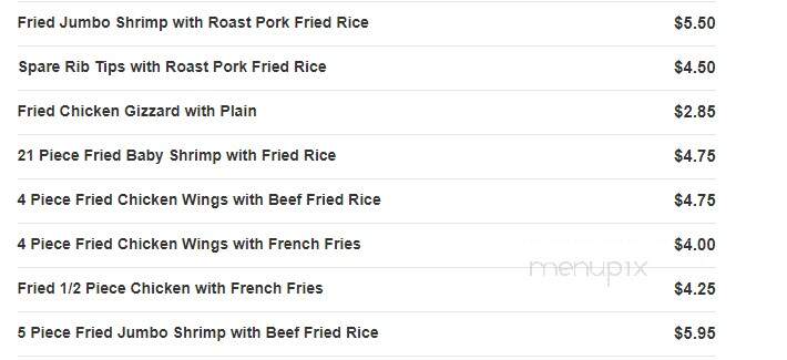 Vip Chinese Restaurant - Lakewood, NJ menu_pic
