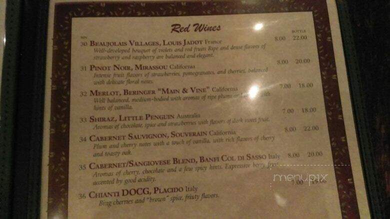 Kobans - Niagara Falls, NY menu_pic