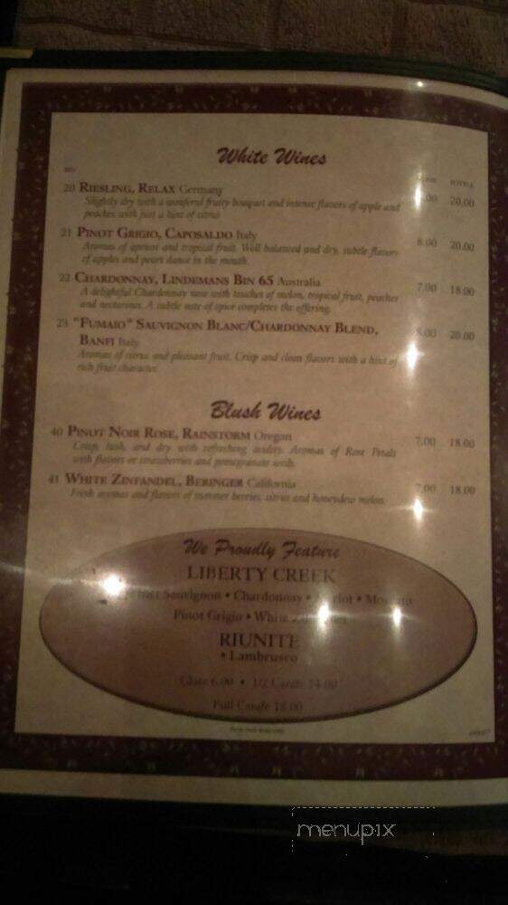 Kobans - Niagara Falls, NY menu_pic
