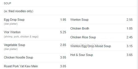 New Golden Fountain - Yonkers, NY menu_pic
