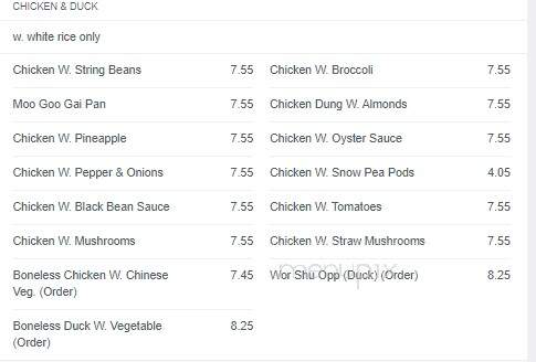 New Golden Fountain - Yonkers, NY menu_pic