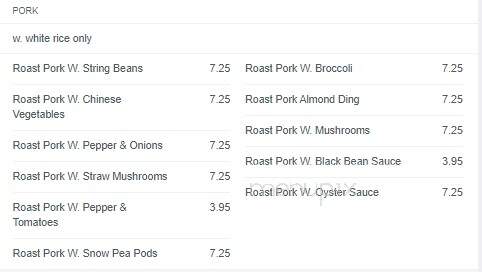New Golden Fountain - Yonkers, NY menu_pic