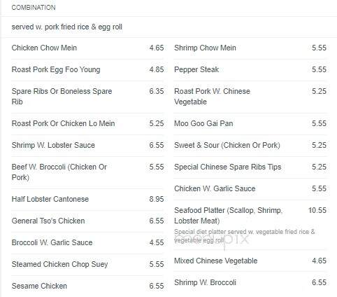New Golden Fountain - Yonkers, NY menu_pic