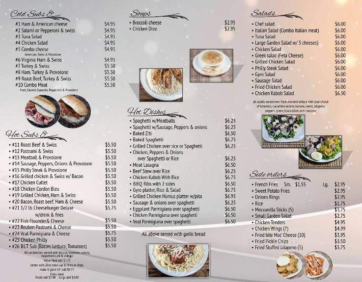 American Hero Restaurant - Roxboro, NC menu_pic