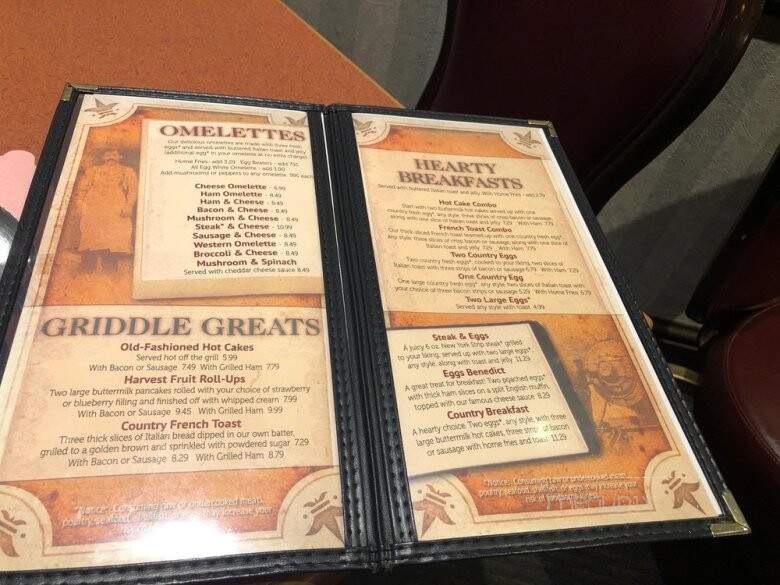 Rusty Nail - Bellevue, PA menu_pic