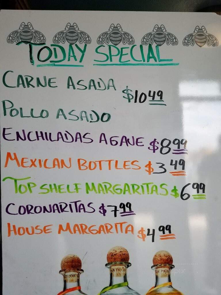 El Agave - Wichita, KS menu_pic