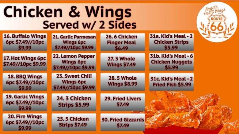 Angie's Fish and Wings - Tulsa, OK