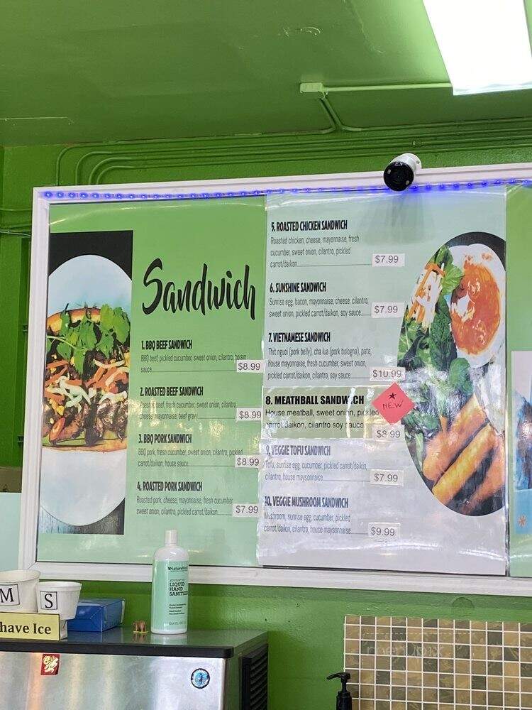 No Name BBQ Sandwich - Honolulu, HI menu_pic