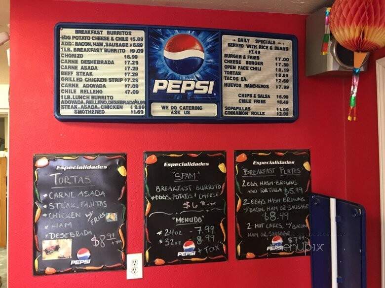 Burritos Mas - Kirtland, NM menu_pic