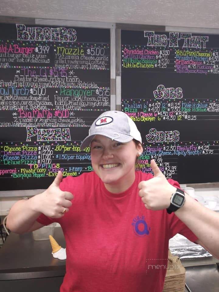 Suz-Eq's - Cardington, OH menu_pic